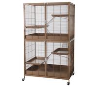 Gabbia per piccoli animali TIAKI Étagère - Set: Gabbia principale + Unità aggiuntiva (L 93,5 x P 63 x H 157,8 cm)
