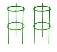Gabbia per pomodori in vaso con traliccio regolabile in ABS verde da | Per supporto rampicante e piccolo paletto di verdure Guida per piante da esterno per protezione per vasi da fiori da balcone