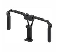 Gabbia per smartphone con due maniglie staffa pieghevole con fori filettati da 1/4 "scarpa fredda