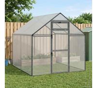 Gabbia per uccelli Antracite 181,5 x 221 x 173,5 cm