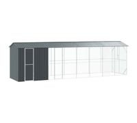 Gabbia per uccelli Antracite 860 x 208 x 247 cm Acciaio zincato