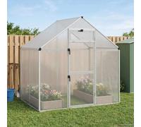 Gabbia per uccelli Argento 181,5 x 112 x 173,5 cm