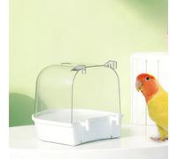 Gabbia per uccelli, facile da installare, ciotola per l'acqua canarini,