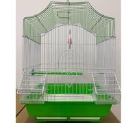 Gabbia Per Uccelli In Metallo A112 Cm 28X38X21 - Verde