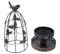 Gabbia per uccelli modellabile per cena a lume di candela, elegante