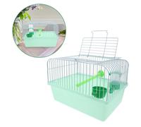 Gabbia per uccelli portatile con scatola per abbeveratoio Gabbia per uccelli