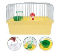 Gabbia per uccelli portatile con scatola per abbeveratoio Gabbia per uccelli