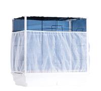 Gabbia per uccelli universale extra large da 1 pezzo, copertura in rete, rete di ventilazione morbida, adatta per pappagalli Ara Circonferenza regolabile 150-200 cm