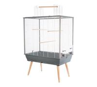 Gabbia per Uccelli Zolux H80 Grigio 8 x 11,2 x 8 cm 78 x 81 x 48 cm