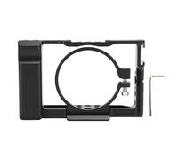 Gabbia per Videocamera con Supporto perFredda per RX100 M1 M2 M3 M4 M5 M6 M7, Stabilizzatore Universale per Fotocamera Foro per Vite da 1/4 Pollice, Foro per Vite da 3/8 Pollici,
