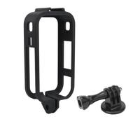Gabbia Protettiva Espandibile per Insta360 X6, Verticale, Nero | Supporto per slitta fredda, telaio di espansione della fotocamera, telaio a sgancio rapido, riprese orizzontali/verticali