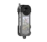 Gabbia Protettiva in Metallo PULUZ per Insta360 X4 con Copri Obiettivo