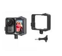 Gabbia protettiva per DJI Osmo Nano, cornice in plastica per fotocamera con interfaccia a due artigli e adattatore da 1/4 per montaggio a vite da 1/4 di pollice, alloggiamento di espansione per nano