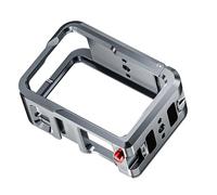 Gabbia protettiva per fotocamera per azione 5 professionale, con base magnetica preposizionata e attacco per scarpe fredde per dispositivi di illuminazione