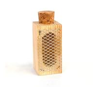 Gabbia regina in legno da 5 pezzi, stile pistone, adatta for api regine italiane e cinesi - di confinamento Strumento for l'apicoltura
