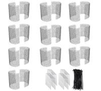 Gabbia Rete Protettiva Piante Filo per Giardino Ortaggi Arbusti Design a Prova d