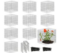 Gabbia Rete Protettiva Piante Filo per Giardino Ortaggi Arbusti Design a Prova d