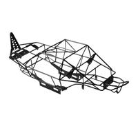 gabbia rotolo di telaio del telaio in acciaio compatibile con 1 10 RC Adatta modelli come Wraith 90053 RR10 Include tubi e accessori per il corpo