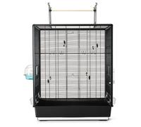 Savic 562304 Uccello Heim Primo Open Empire, 80 x 50 x 115 cm, Colore: Nero