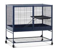 Gabbia Savic Royal Suite 100, blu navy - gabbia: L 99,8 x P 63,2 x H 99 cm