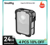 Gabbia SmallRig per Action Camera DJI Osmo 360 con supporto di protezione dell'obiettivo, copertura protettiva in silicone solo 48 g per riprese all'aperto