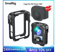 Gabbia SmallRig per DJI Osmo 360 con copriobiettivo in silicone Vite 1/4"-20 con perni anti-torsione Scarpa fredda ultraleggera 48g -5704