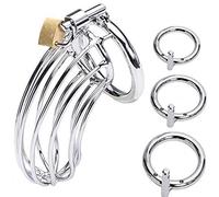 Gabbia sportiva in metallo da uomo, montaggio regolabile con 3 anelli B3