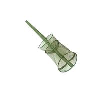 Gabbia stoccaggio per esche da 25 cm-45 cm per mantenere pesce Trappola per secchio portatile Cestino da pesca Supporto per rete da pesca Cestino pieghevole