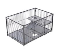 Gabbia TIAKI Villa - estensione add-on: L 79 x P 52 x H 42,5 cm