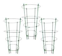Gabbia, Tower Garden Trellis, 3 pezzi Stake Set, Plant Support Stand, 17,72 x 11,02 pollici Gardening Supplies for Vines Fruits Flowers Climbing Plants in Pots