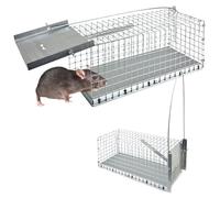 Gabbia Trappola Animali Talpa Ratto Mouse Topo 27 x 11 x 11 cm Petigi