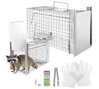 Gabbia Trappola per Animali Talpa Ratto Mouse Topo Nutria 50 x 20 x 27 cm Petigi