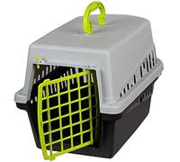 GABBIA TRASPORTINO CUCCIA PER ANIMALI DA TRASPORTO 50X33X32 CM IN VARI COLORI