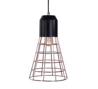 Gabbia vintage lampada a sospensione a sospensione sala da pranzo cucina lampada a sospensione rame