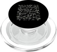 Gabbiani urlare Mamma! Divertente Umorismo Beach Bird PopSockets PopGrip per MagSafe