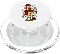 Gabbiano Natale Divertente Nord Mare Baltico PopSockets PopGrip per MagSafe