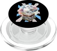 Gabbiano retrò 60 Mare del Nord, Mar Baltico, marittimo, uccelli marini PopSockets PopGrip per MagSafe
