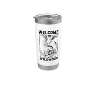 Gabbiano su teschio - Wildwood Bicchiere termico in acciaio inox doppia parete