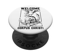 Gabbiano sul cranio - Corpus Christi PopSockets PopGrip Adesivo