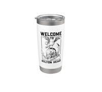 Gabbiano sul cranio - Hilton Head Bicchiere termico in acciaio inox doppia parete