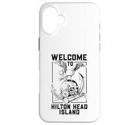 Gabbiano sul cranio - Isola di Hilton Head Custodia per iPhone 16 Plus