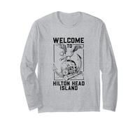 Gabbiano sul Cranio - Isola di Hilton Head Maglia a Manica