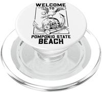 Gabbiano sul teschio - Spiaggia di Stato di Pomponio PopSockets PopGrip per MagSafe