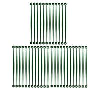Gabbie per Pomodori da Giardino Connettore Espandibile 36 Pezzi per Piante | Gabbie per Peperoni da Giardino Per Coltivare Cetrioli Fagioli Piselli Peperoni Fragole Uva