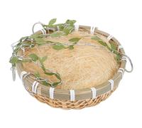 Gabbie Uccelli Nido Per Pappagalli Pesce Persico Del Pappagallo Di Paglia