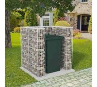 Gabbione in Rete in Acciaio per 1 Cassonetto 110x100x120 cm