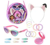 Gabby Dollhouse Borsetta Bambina, Borsa Tracolla con Accessori per Capelli e Occhiali da Sole