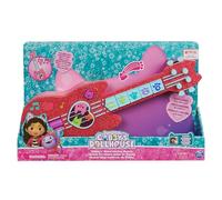 Gabby Dollhouse - Ukulele Interattivo - Chitarra Bambino, Canzoni Effetti Sonori - Cartone Animato Giocattolo Casa delle Bambole - Gioiello per Bambini 3 Anni e +