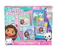 Gabby’s dollhouse 4 puzzle in legno, 4+
