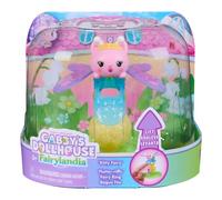 Gabby's Dollhouse Fairylandia, Anello con Ali magiche per Il Gattino Baby Box con Base per Esposizione, Giocattoli per Bambini e Bambine dai 3 Anni in su